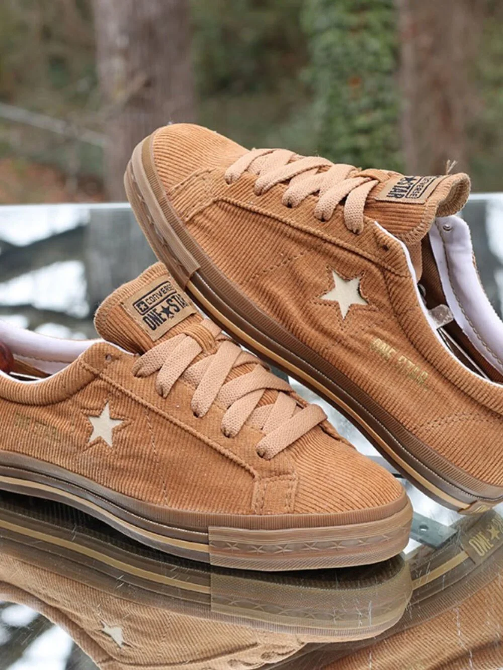 Vintage Converse One Star Brown Corduroy 2006 - Picture 7 of 16